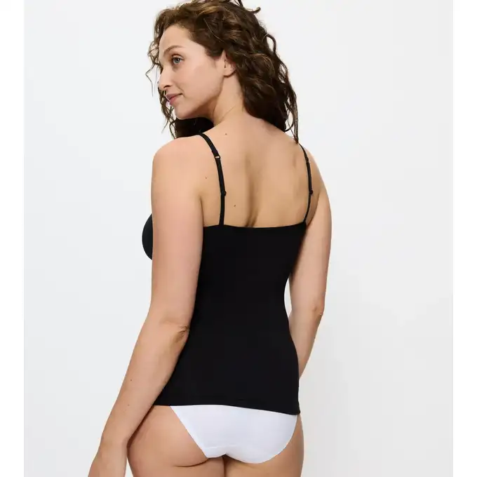 Triumph Feel of Cotton Wit Spaghetti Top bestel je online